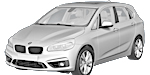 BMW F45 U2079 Fault Code